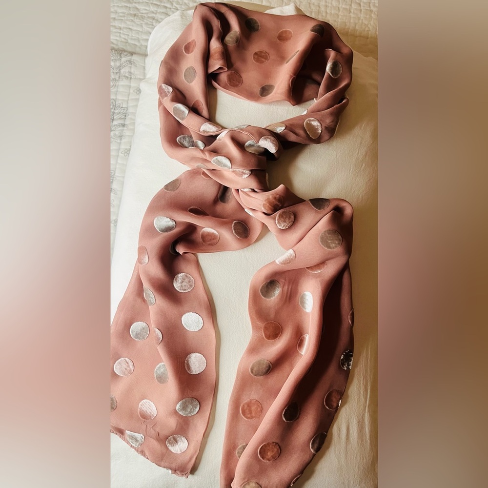 Elegant Velvet Scarf made of the finest quality Silk & Rayon Velvet